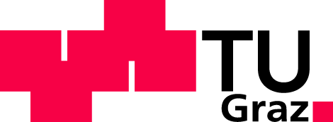 Logo of Graz University of Technology.